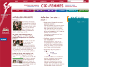 Desktop Screenshot of new.cid-femmes.lu